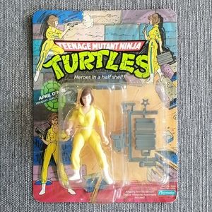 1988 April O'Neil Unpunched TMNT Playmates Teenage Mutant Ninja Turtles.